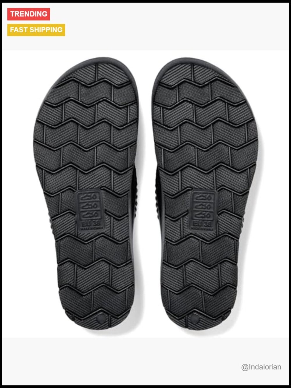 Arch Support Flip Flops for Plantar Fasciitis Orthopedic Thong Sandals - Picture 6 of 7